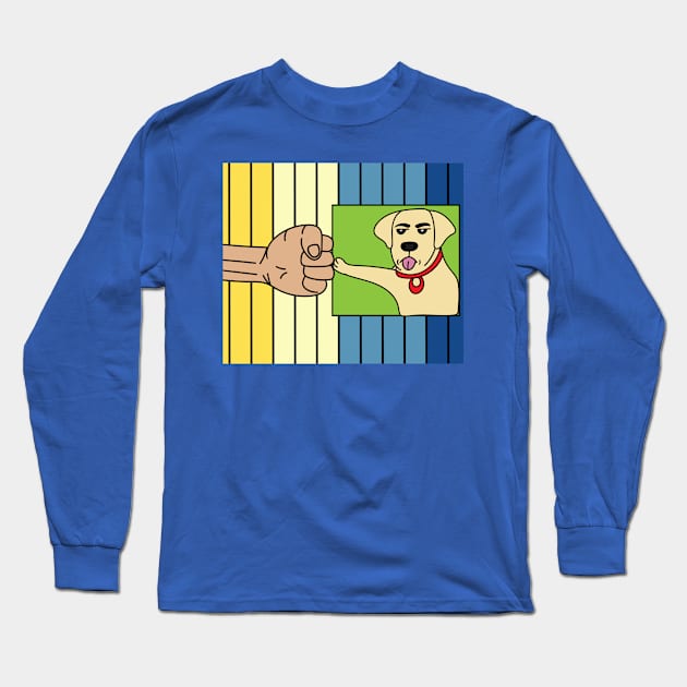 Best Retro Dog Owner Of All Time Long Sleeve T-Shirt by flofin